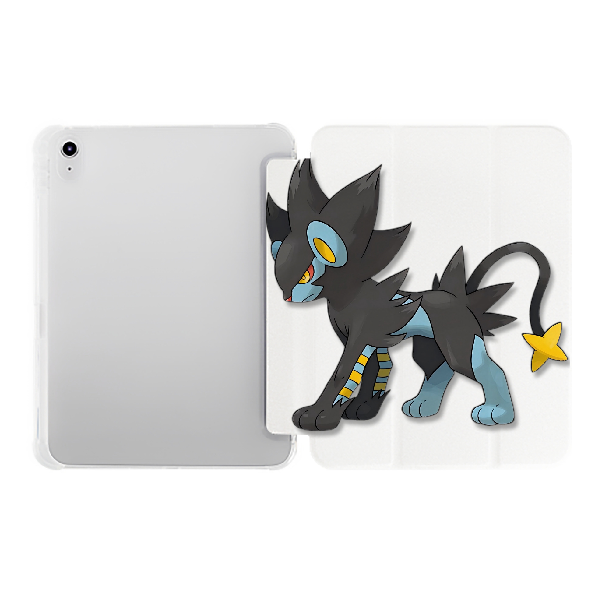 （画像用） Digimon デジタルモンスター/デジモン IPad ケース ペン収納付き 三つ折りスタンド PUレザー×シリコン 対応機種9.5/10.5/10.9インチ